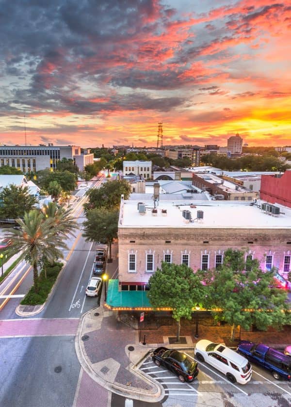 downtown Gainesville, FL