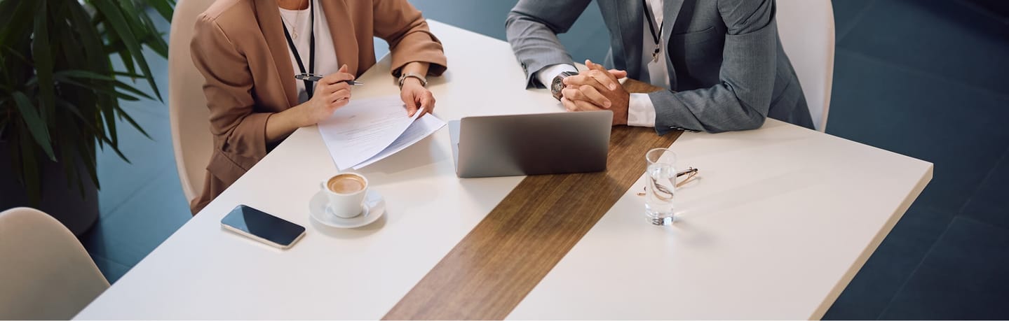 business women meeting