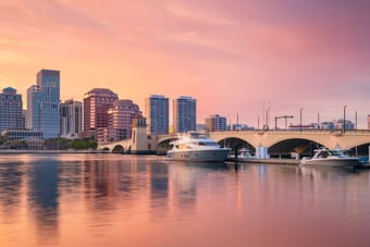 West Palm Beach, Florida skyline