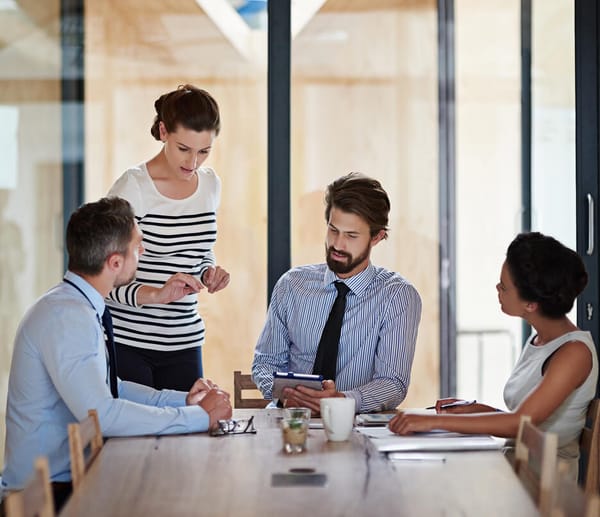 business team meeting